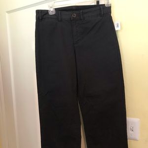Slate grey cropped old navy pants